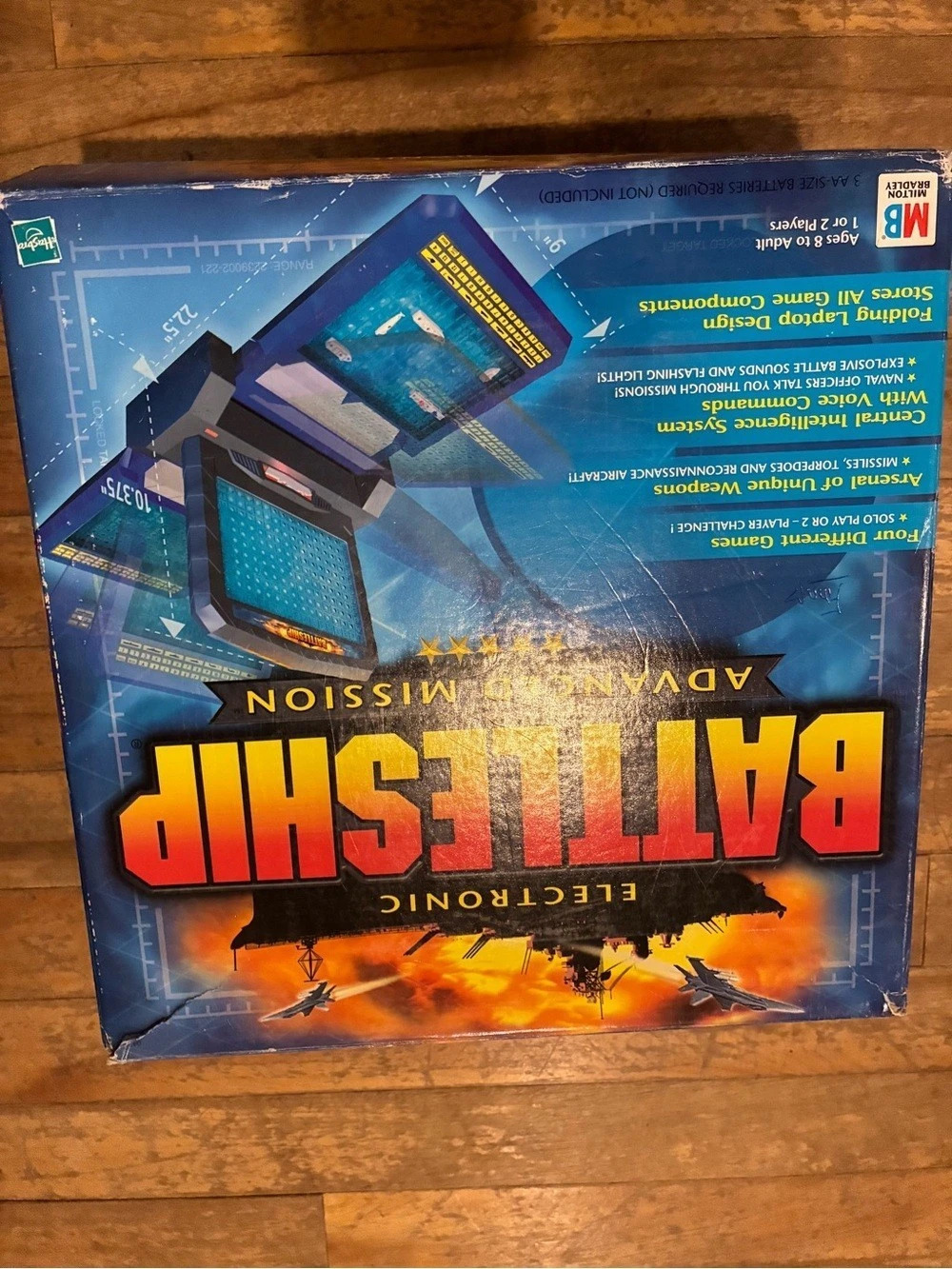 Mattel BattleShip Electronic Advanced Mission Board Game